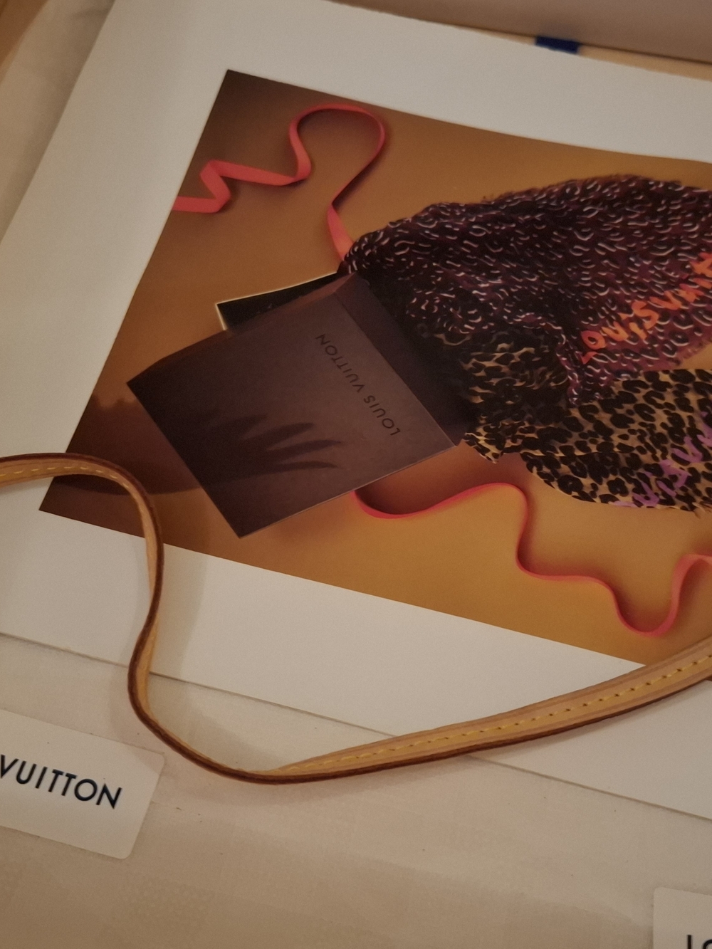Louis Vuitton Leather Strap - Natural Tan